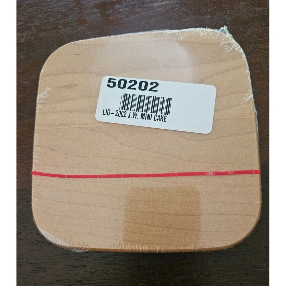 Longaberger JW Mini Miniature Cake Woodcrafts Lid 50202